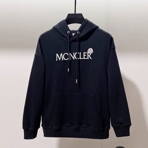 Moncler Black Logo Hoodie